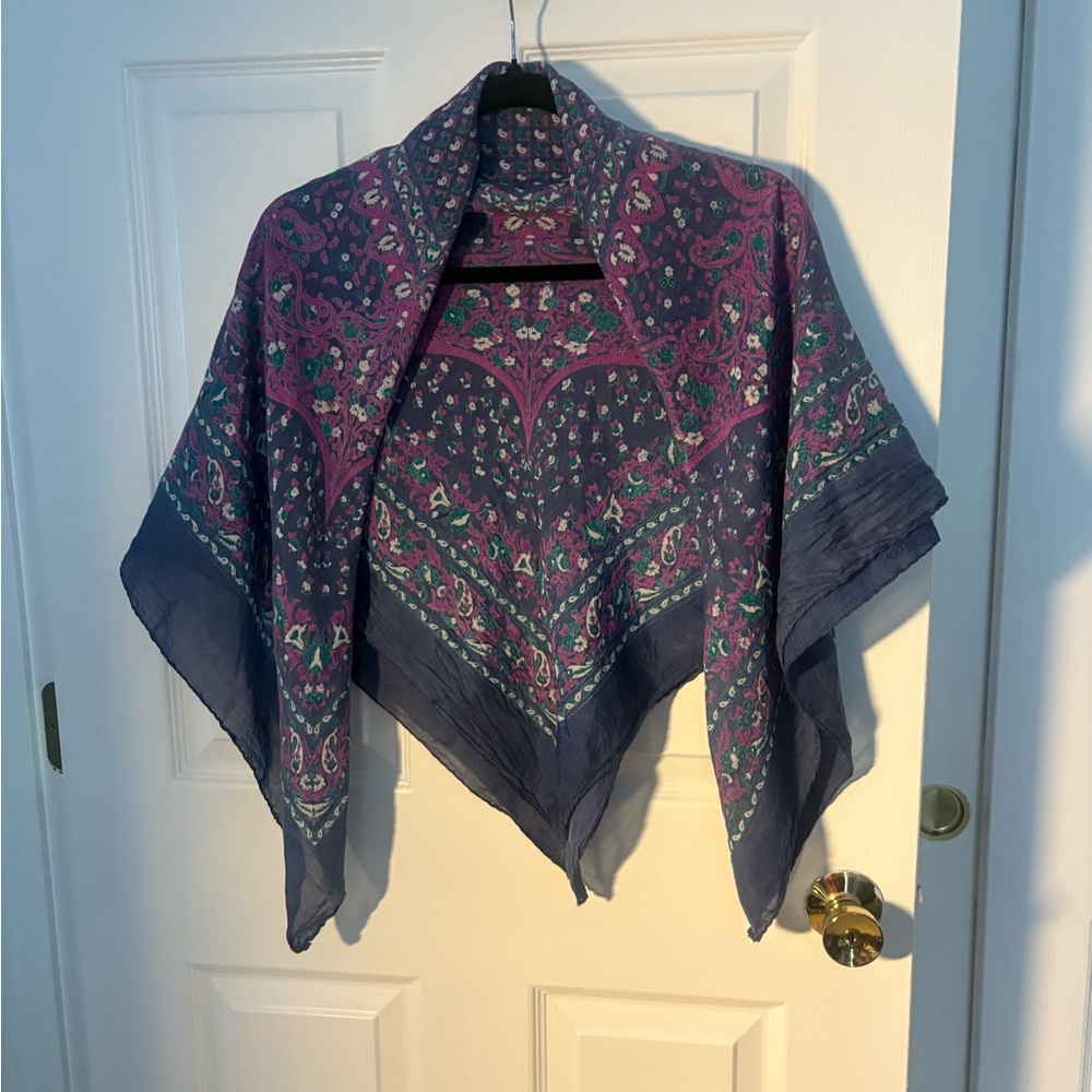 Colorful Paisley Scarf